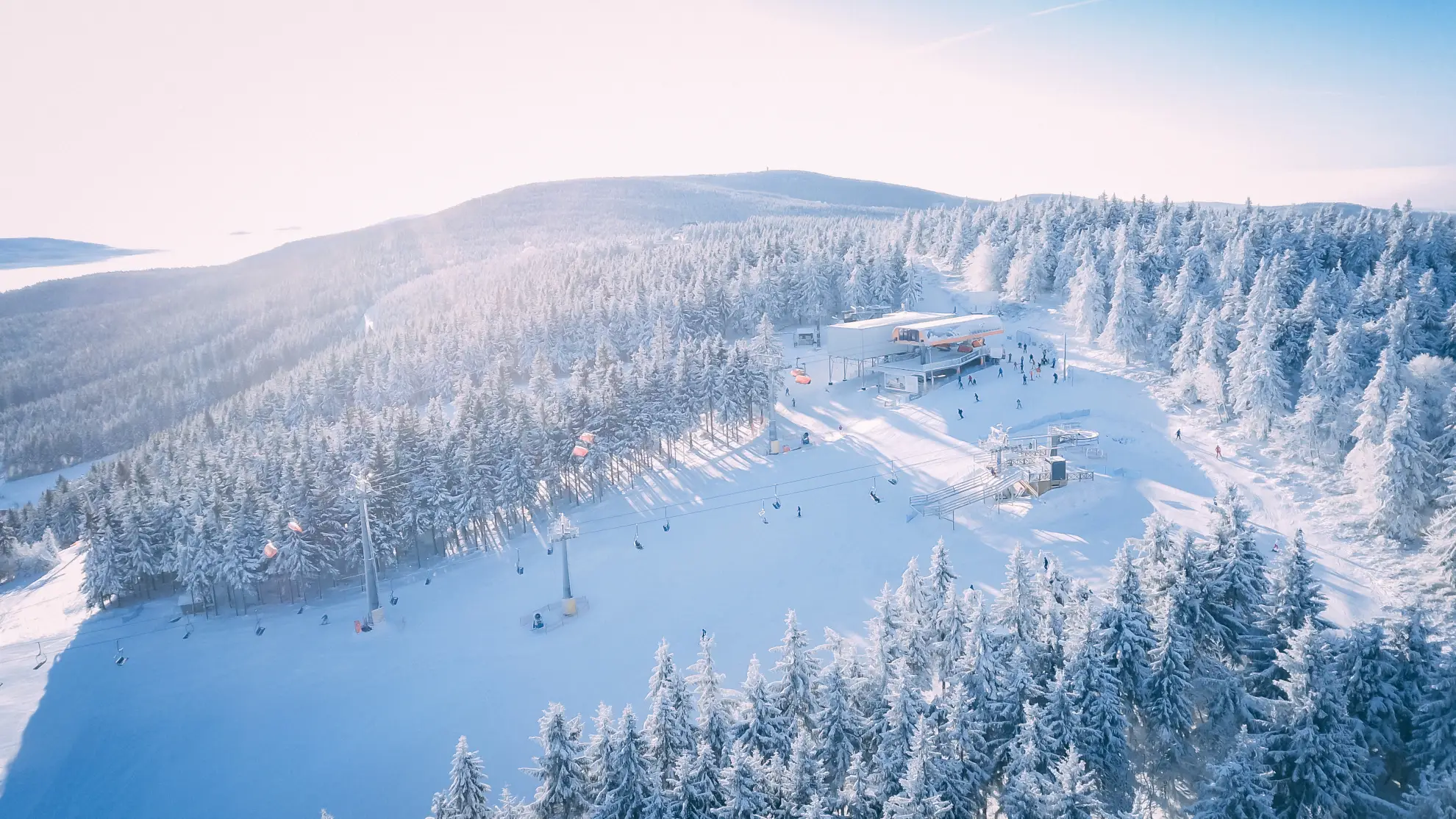 Zieleniec Ski Arena Zimą