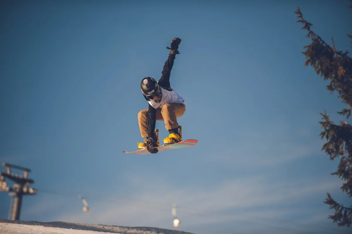 Zima w Zieleńcu - Snowboard